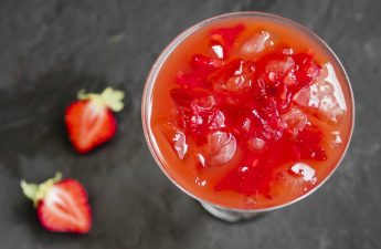 jordbær gin drink